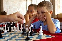 Шахматная патрия в лагере 'Чайка', Евпатория